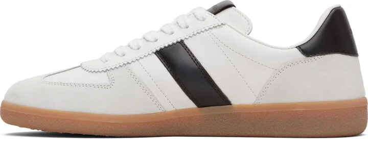 TOM FORD White Suede Archer Sneakers - Image 3