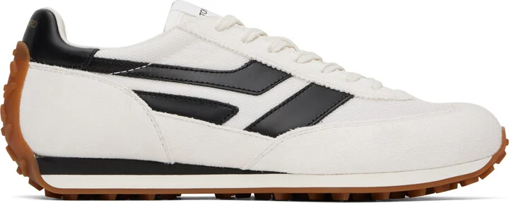 TOM FORD White Suede Mick Sneakers