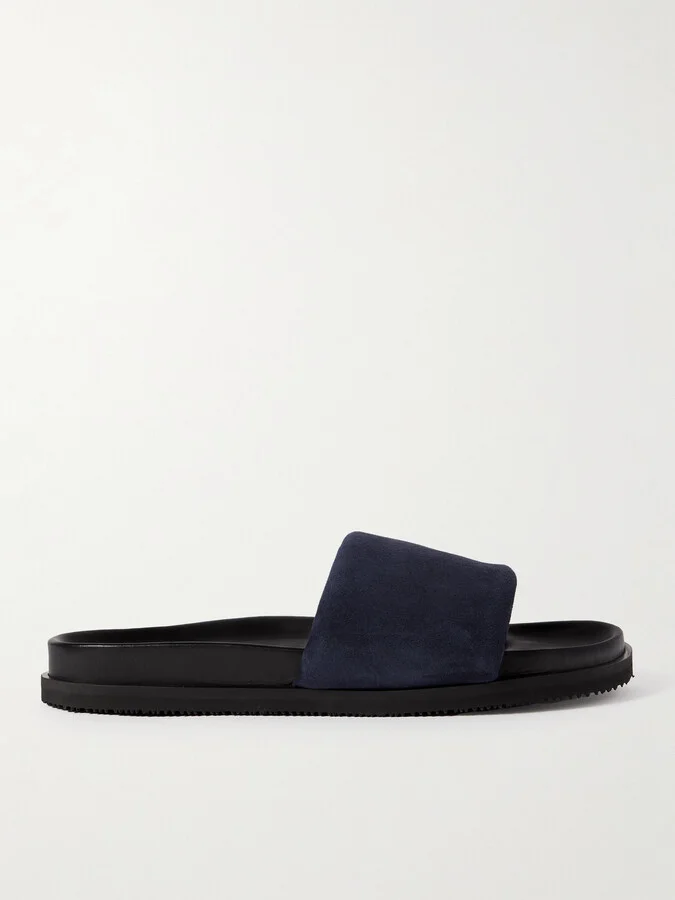 Tom Padded Suede Sandals