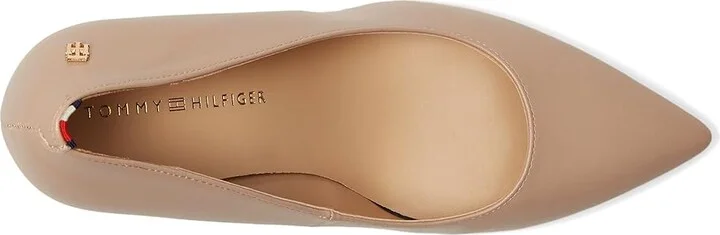 Tommy Hilfiger Abilene 3 High Women's Heels Light Natural : 8 M, Leather/Rubber - Image 2
