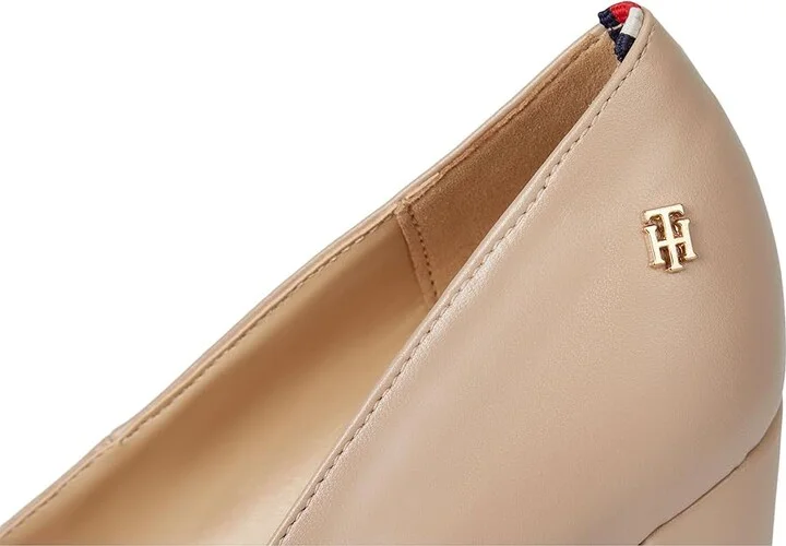 Tommy Hilfiger Abilene 3 High Women's Heels Light Natural : 8 M, Leather/Rubber - Image 7