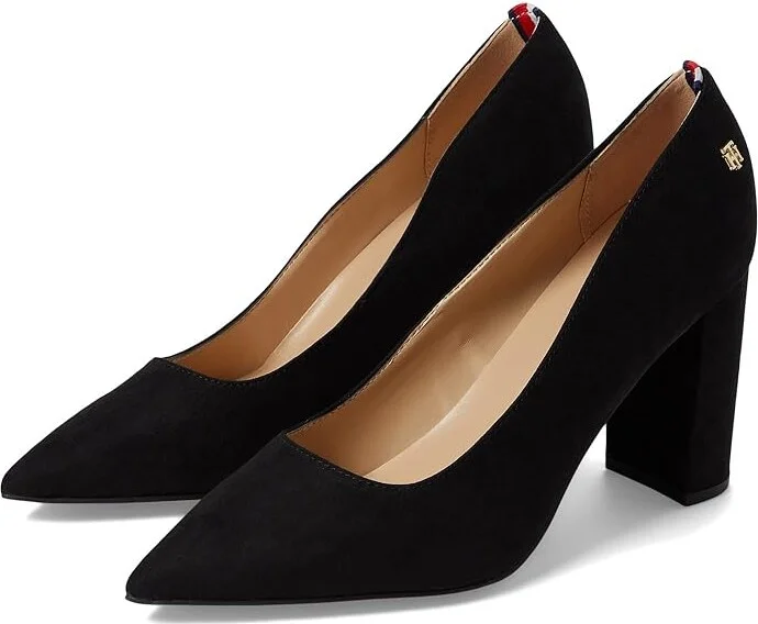 Tommy Hilfiger Abilene Women's Shoes Black : 5 M, Textile