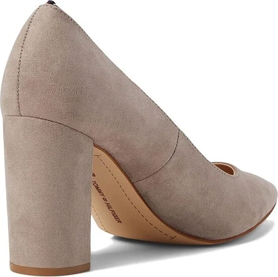 Tommy Hilfiger Abilene Women's Shoes Taupe : 6 M, Textile - Image 4