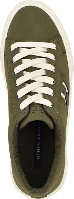 Tommy Hilfiger Aconia 2 Women's Shoes Grey : 11 M, Canvas - Image 2