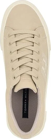 Tommy Hilfiger Aconia 2 Women's Shoes Ivory : 10 M, Canvas - Image 2
