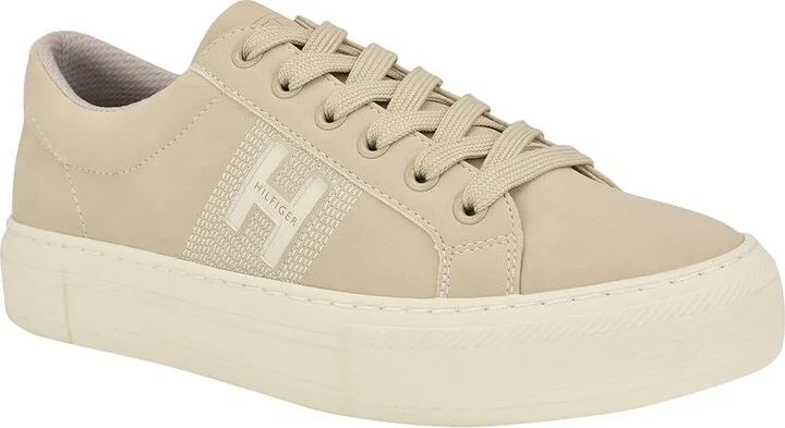 Tommy Hilfiger Aconia 2 Women's Shoes Ivory : 10 M, Canvas - Image 5