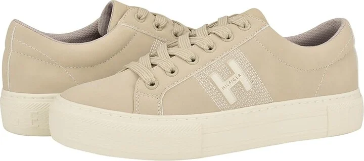 Tommy Hilfiger Aconia 2 Women's Shoes Ivory : 10 M, Canvas