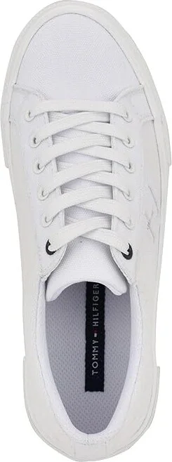 Tommy Hilfiger Aconia Women's Shoes White : 7 M, Canvas - Image 2
