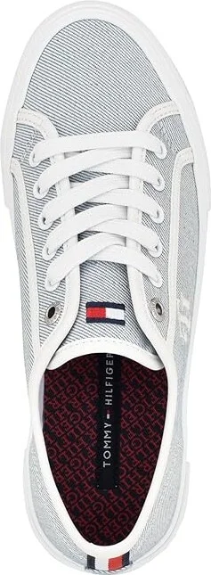 Tommy Hilfiger Alezya Women's Shoes Blue Denim : 5 M, Leather - Image 2