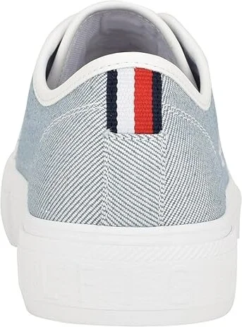 Tommy Hilfiger Alezya Women's Shoes Blue Denim : 5 M, Leather - Image 4