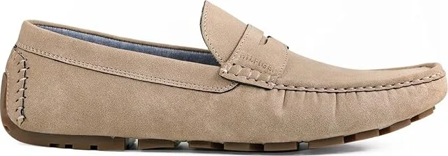 Tommy Hilfiger Amile Men's Shoes Taupe : 7.5 D - Medium, Synthetic - Image 5