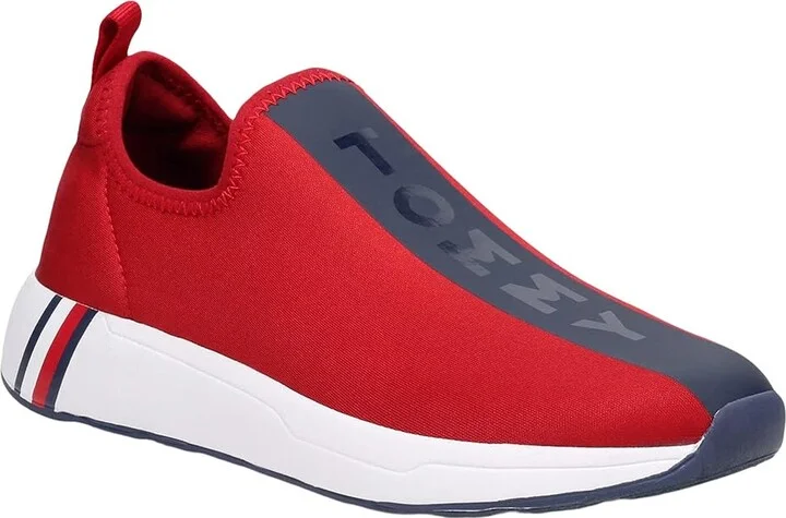 Tommy Hilfiger Arizel Women's Shoes Red : 5.5 M, Textile