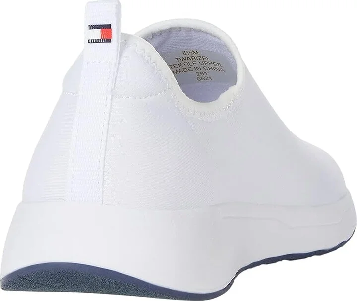 Tommy Hilfiger Arizel Women's Shoes White : 5.5 M, Textile - Image 4