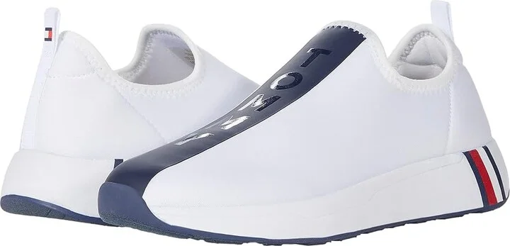 Tommy Hilfiger Arizel Women's Shoes White : 5.5 M, Textile
