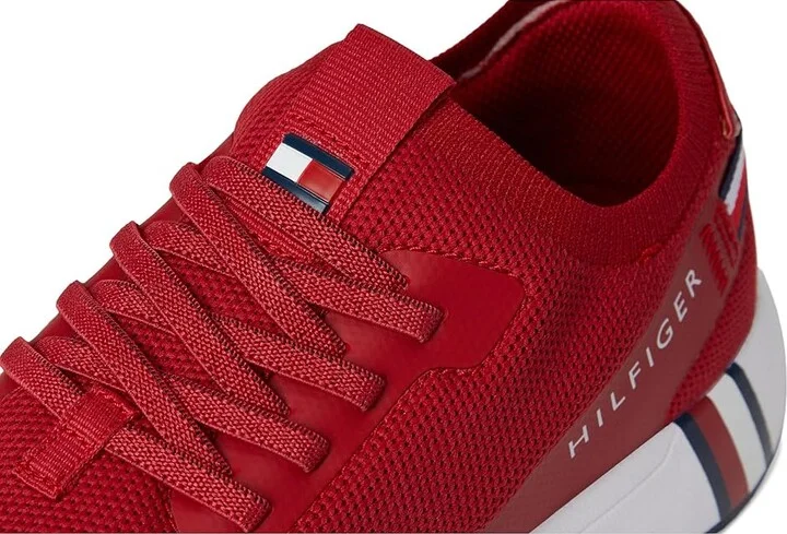 Tommy Hilfiger Arosa Women's Shoes Red : 6.5 M, Textile - Image 7
