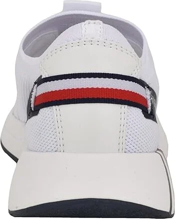 Tommy Hilfiger Arosa Women's Shoes White : 8 M, Textile - Image 4