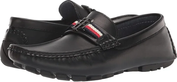 Tommy Hilfiger Atino Men's Shoes Black : 7 D - Medium, Synthetic