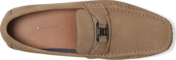 Tommy Hilfiger Attle Men's Shoes Taupe : 9 D - Medium, Leather/Rubber - Image 2
