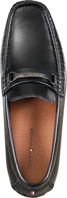 Tommy Hilfiger Axin Men's Lace Up Wing Tip Shoes Black : 8.5 M, Leather/Rubber - Image 2