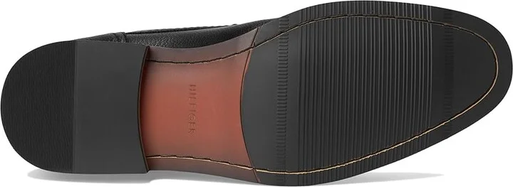 Tommy Hilfiger Bage Men's Boots Black Tumble : 9.5 M, Leather/Rubber - Image 3
