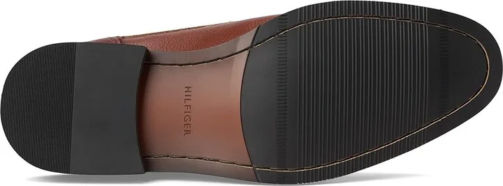 Tommy Hilfiger Bage Men's Boots Cognac Tumble : 8.5 M, Leather/Rubber - Image 3