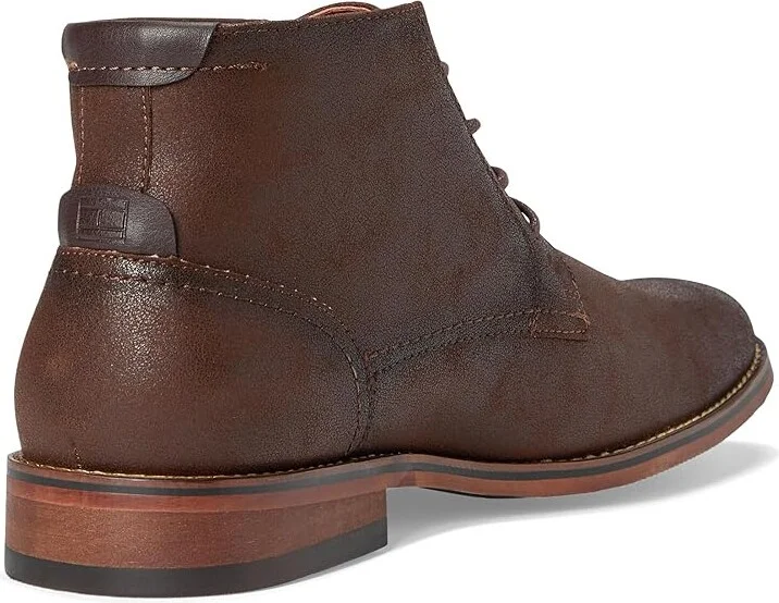 Tommy Hilfiger Bage Men's Boots Dark Brown : 7.5 M, Leather/Rubber - Image 4