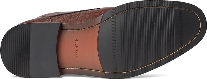 Tommy Hilfiger Bage Men's Boots Medium Brown Tumble : 11 M, Leather/Rubber - Image 3