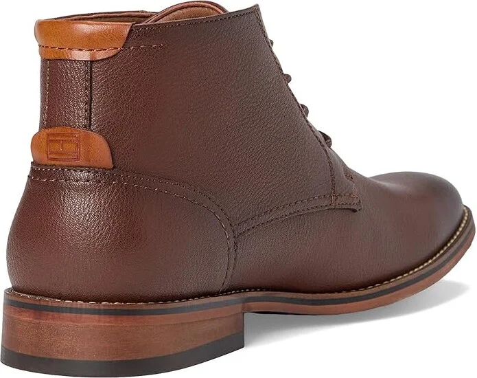 Tommy Hilfiger Bage Men's Boots Medium Brown Tumble : 11 M, Leather/Rubber - Image 4