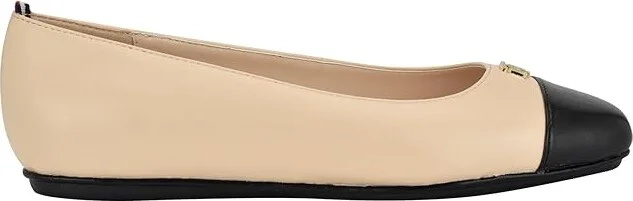 Tommy Hilfiger Bekim Women's Flat Shoes Medium Natural : 5 M - Image 5