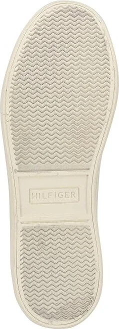 Tommy Hilfiger Bekimo Women's Shoes Ivory Logo : 9.5 M, Canvas/Rubber/Textile - Image 3