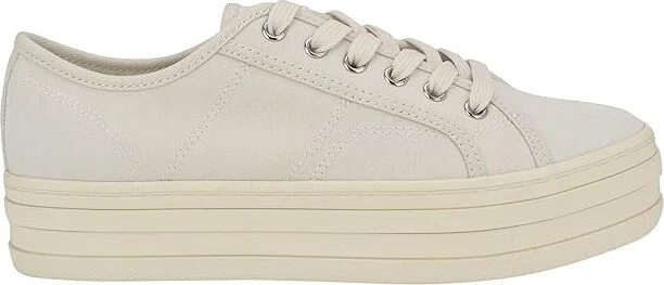 Tommy Hilfiger Bekimo Women's Shoes Ivory Logo : 9.5 M, Canvas/Rubber/Textile - Image 6