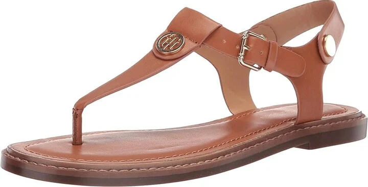 Tommy Hilfiger Bennia Women's Shoes Light Brown LL : 6 M, Synthetic - Image 2