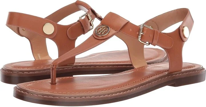 Tommy Hilfiger Bennia Women's Shoes Light Brown LL : 6 M, Synthetic