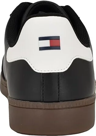 Tommy Hilfiger Berge Men's Shoes Black/White : 7 D - Medium, Leather/Suede - Image 4