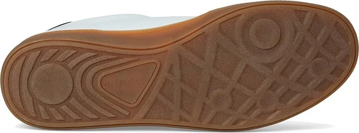 Tommy Hilfiger Berge Men's Shoes Light Natural/Hunter Green : 8.5 D - Medium, Faux Leather/Synthetic - Image 3