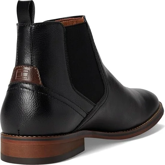 Tommy Hilfiger Berton Men's Boots Black : 10.5 D - Medium, Leather/Rubber - Image 4