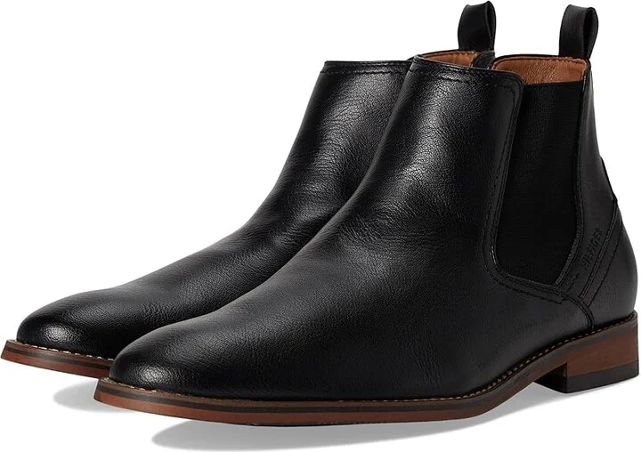 Tommy Hilfiger Berton Men's Boots Black : 10.5 D - Medium, Leather/Rubber