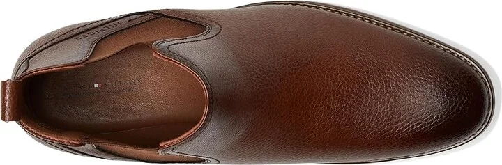 Tommy Hilfiger Berton Men's Boots Cognac : 7 D - Medium, Leather/Rubber - Image 2