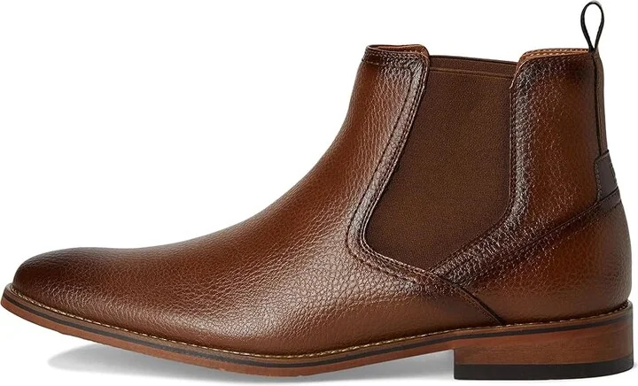 Tommy Hilfiger Berton Men's Boots Cognac : 7 D - Medium, Leather/Rubber - Image 6