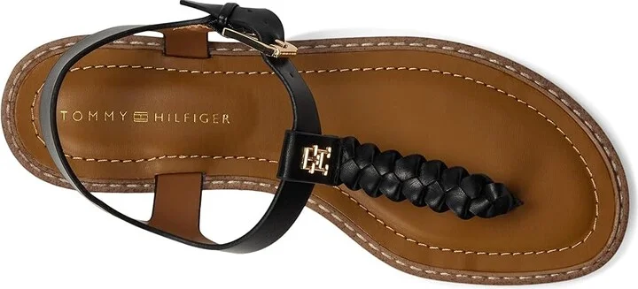 Tommy Hilfiger Blayke Women's Dress Sandals Black : 8 M, Synthetic - Image 2