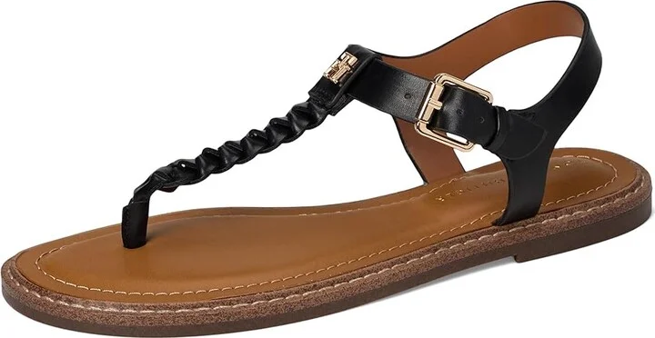 Tommy Hilfiger Blayke Women's Dress Sandals Black : 8 M, Synthetic - Image 5