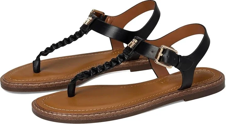Tommy Hilfiger Blayke Women's Dress Sandals Black : 8 M, Synthetic