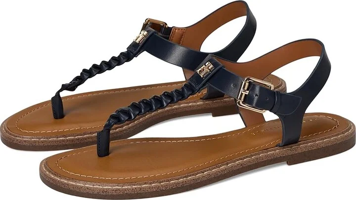 Tommy Hilfiger Blayke Women's Dress Sandals Blue : 9.5 M, Synthetic