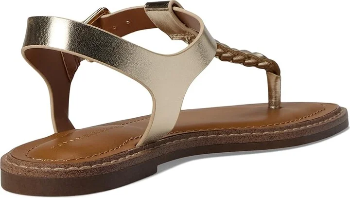 Tommy Hilfiger Blayke Women's Dress Sandals Gold : 9 M, Synthetic - Image 4