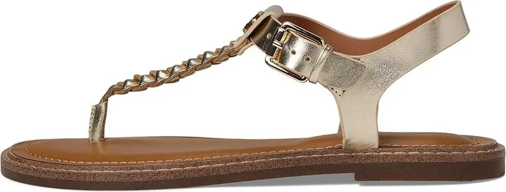 Tommy Hilfiger Blayke Women's Dress Sandals Gold : 9 M, Synthetic - Image 6