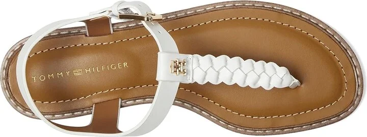 Tommy Hilfiger Blayke Women's Dress Sandals White : 7.5 M, Synthetic - Image 2
