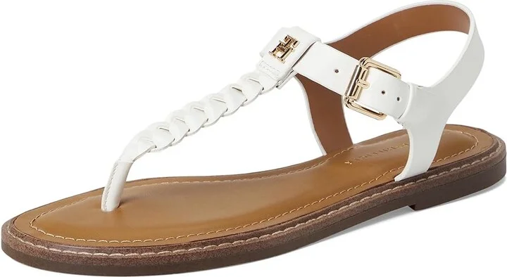 Tommy Hilfiger Blayke Women's Dress Sandals White : 7.5 M, Synthetic - Image 5