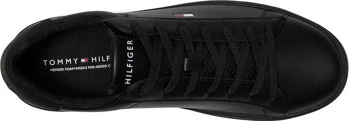 Tommy Hilfiger Brecon Men's Shoes Black/Black : 7 D - Medium, Textile/Synthetic - Image 2