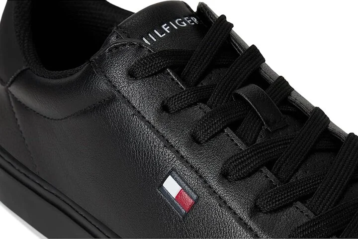 Tommy Hilfiger Brecon Men's Shoes Black/Black : 7 D - Medium, Textile/Synthetic - Image 7