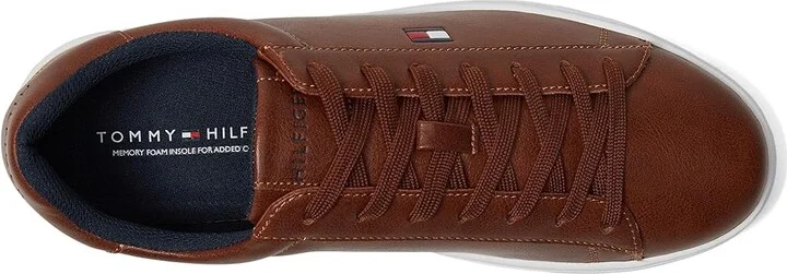 Tommy Hilfiger Brecon Men's Shoes Cognac : 7 D - Medium, Textile/Synthetic - Image 2